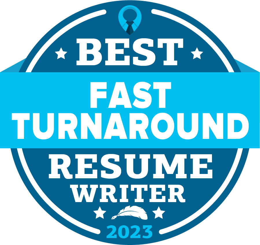 Best Fast Turnaround Resume Writer Badge 2023