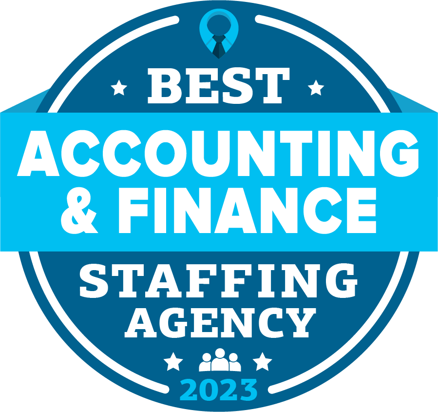 Best Accounting _ Finance Staffing Agency Badge 2023