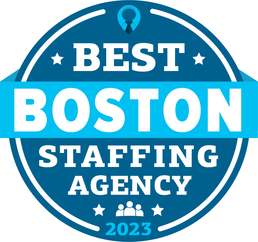 Best Boston Staffing Agency Badge 2023