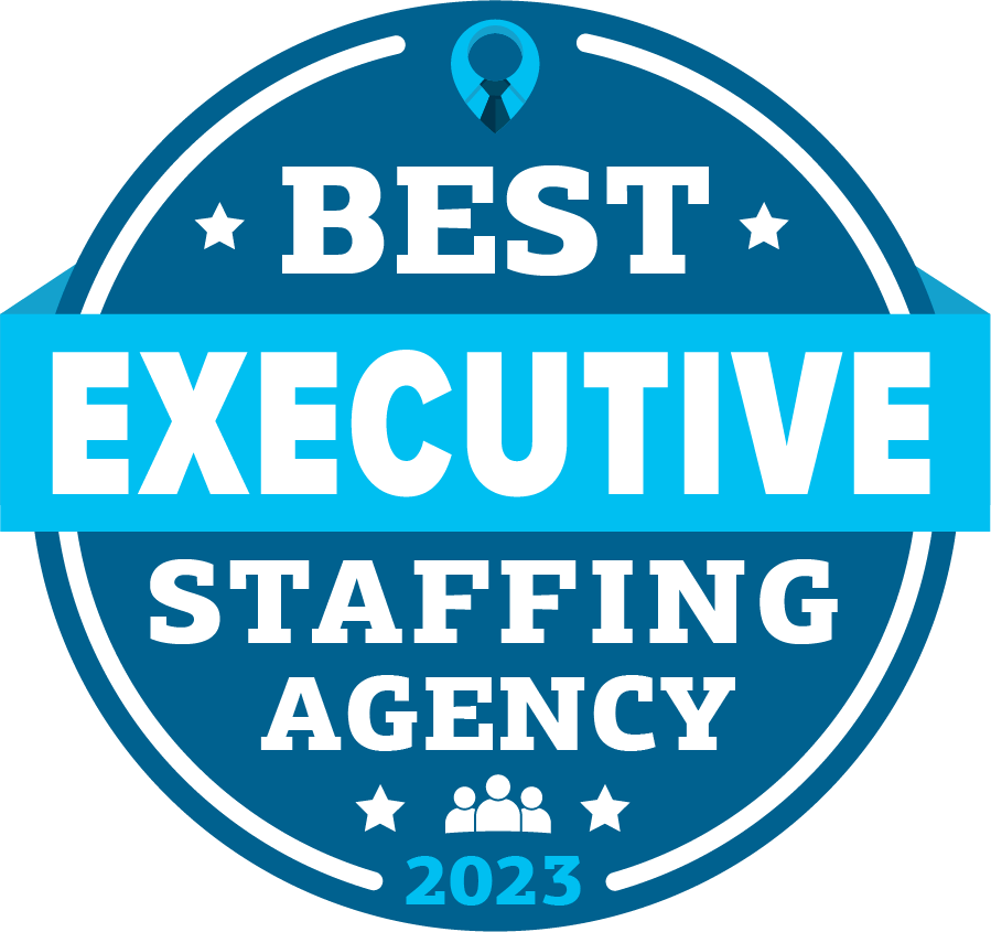 Best Executive Staffing Agency Badge 2023