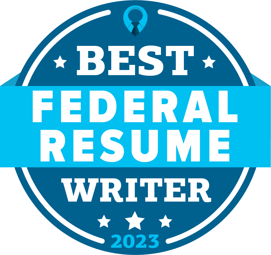 Best Federal Resume Writer Badge 2023