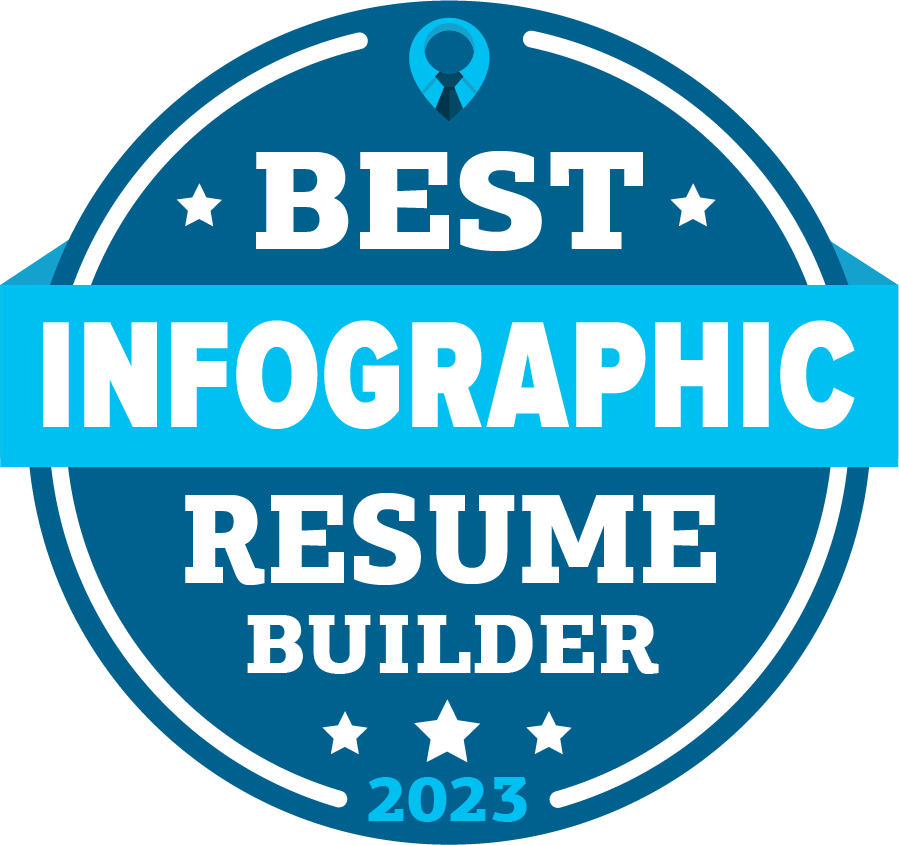 Best Infographic Resume Builder Badge 2023