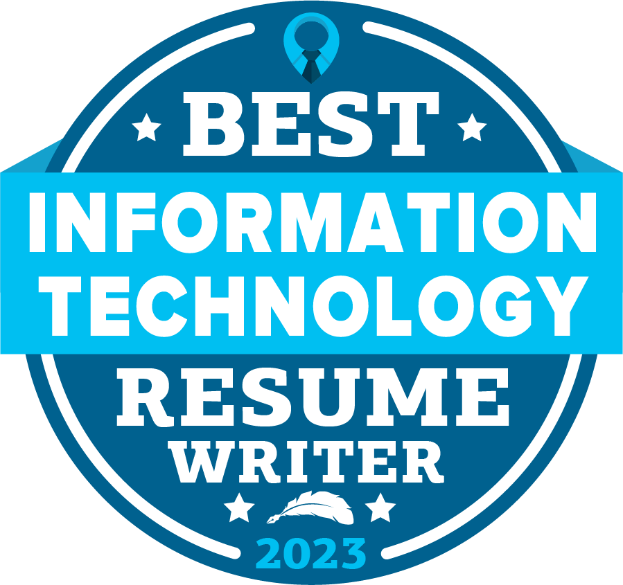 Best Information Technology Resume Writer Badge 2023