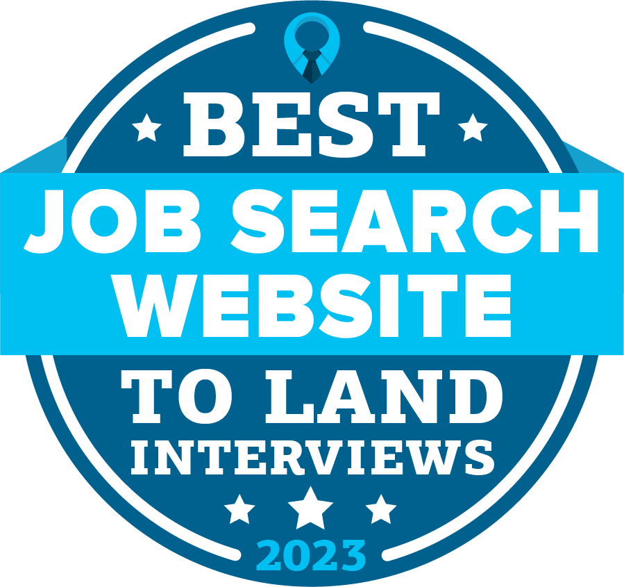 Best Job Search Website to Land Interviews Badge 2023