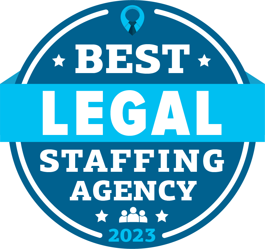 Best Legal Staffing Agency Badge 2023