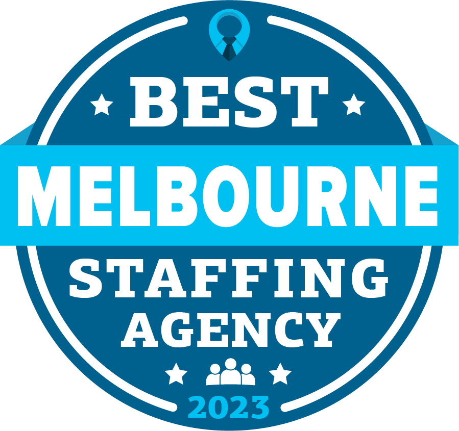 Best Melbourne Staffing Agency Badge 2023
