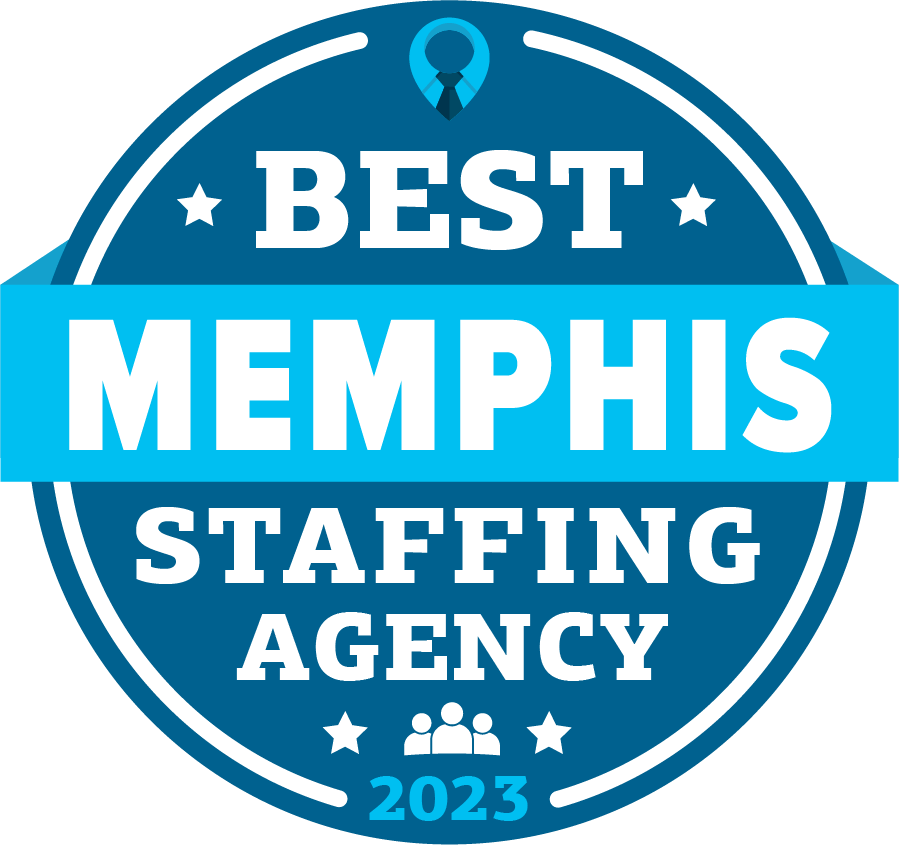 Best Memphis Staffing Agency Badge 2023
