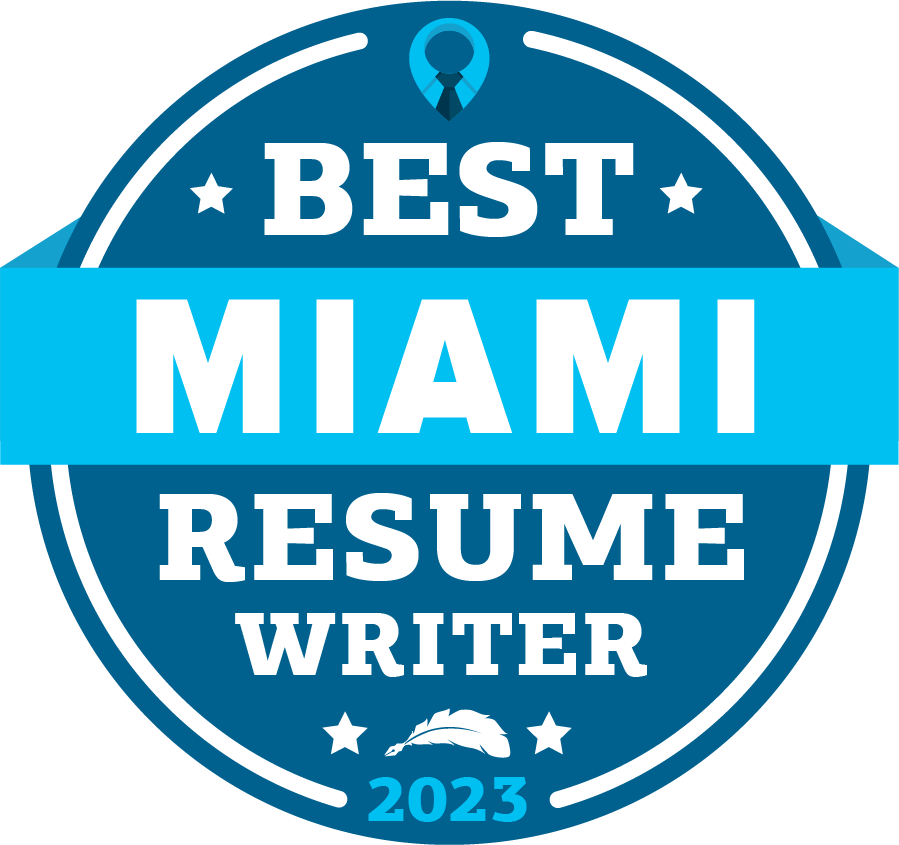 Best Miami Resume Writer Badge 2023