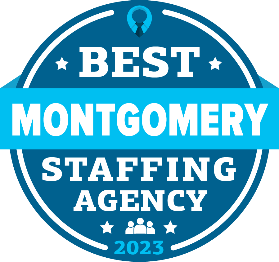 Best Montgomery Staffing Agency Badge 2023