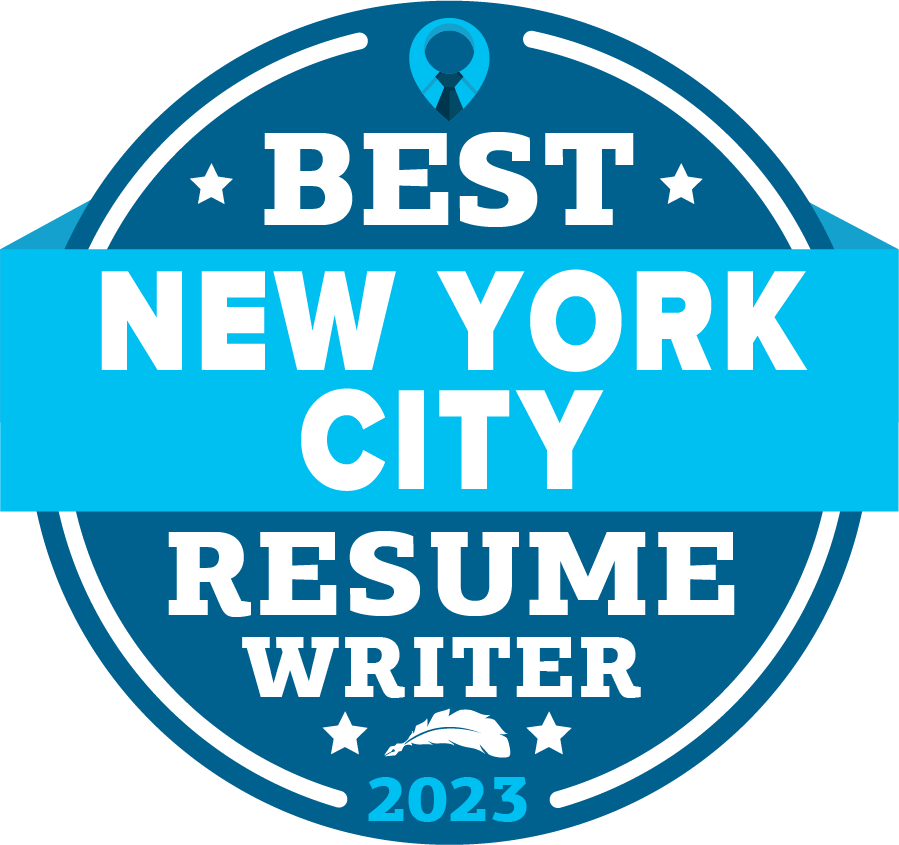 Best New York City Resume Writer Badge 2023