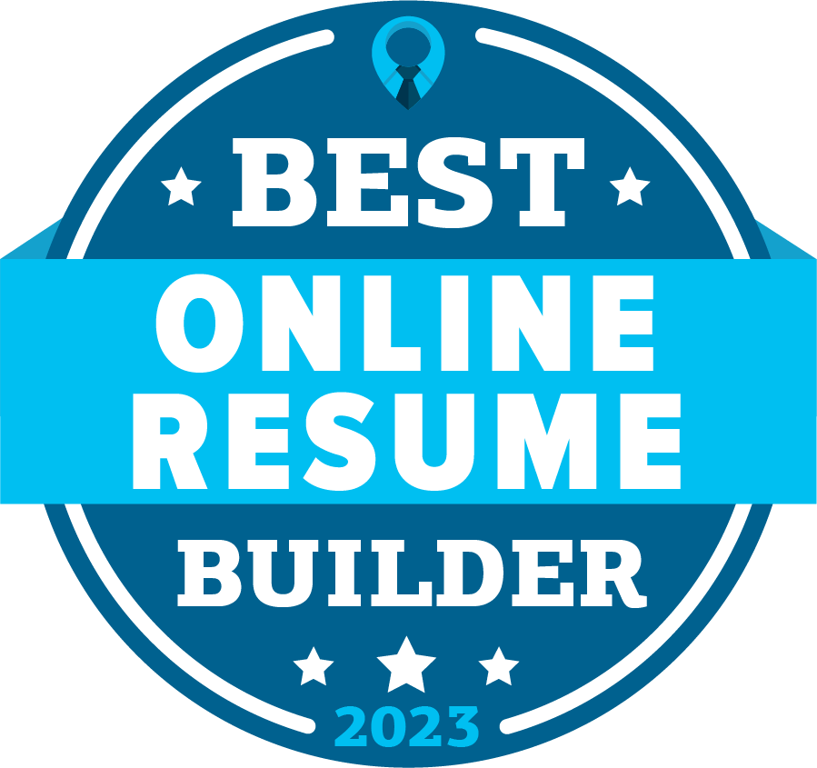 Best Online Resume Builder Badge 2023