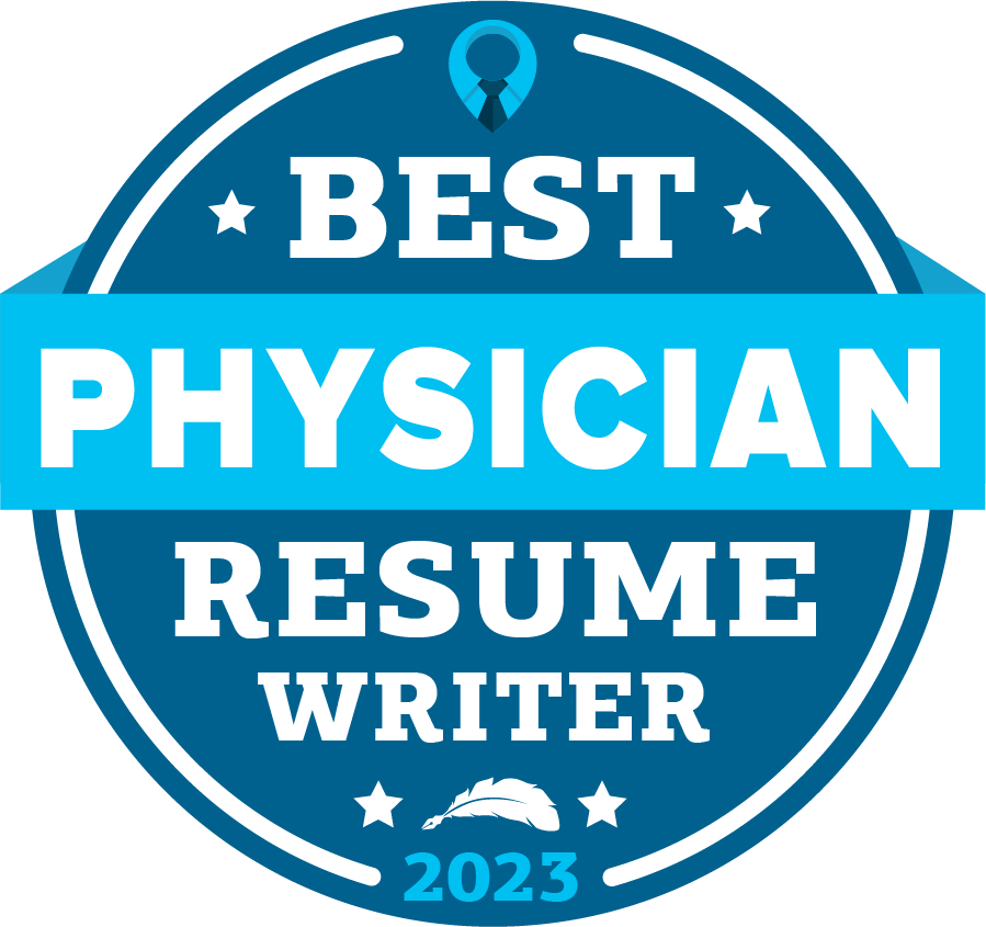Best Physician Resume Writer Badge 2023