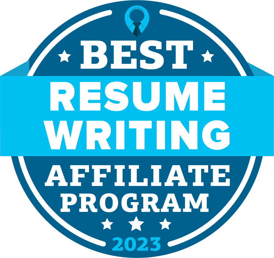 Best Resume Writing Affiliate Program Badge 2023