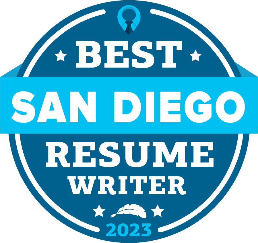 Best San Diego Resume Writer Badge 2023
