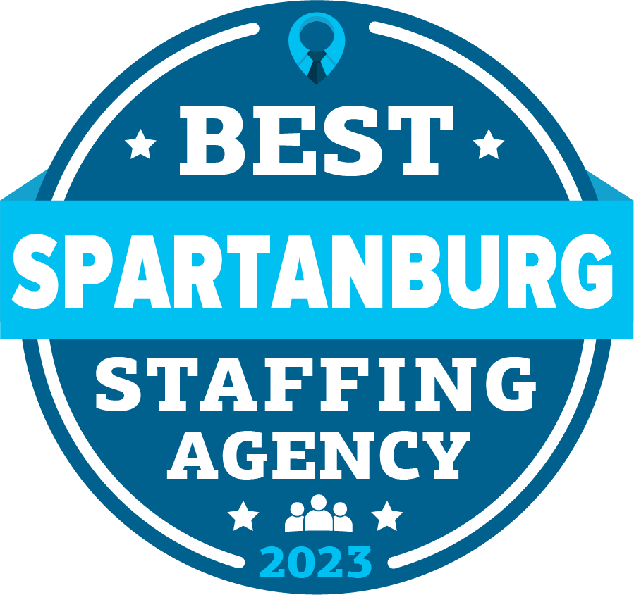 Best Spartanburg Staffing Agency Badge 2023
