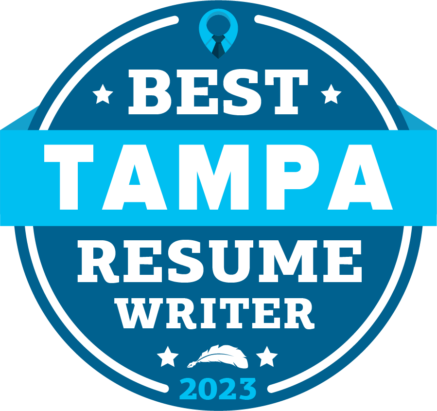 Best Tampa Resume Writer Badge 2023