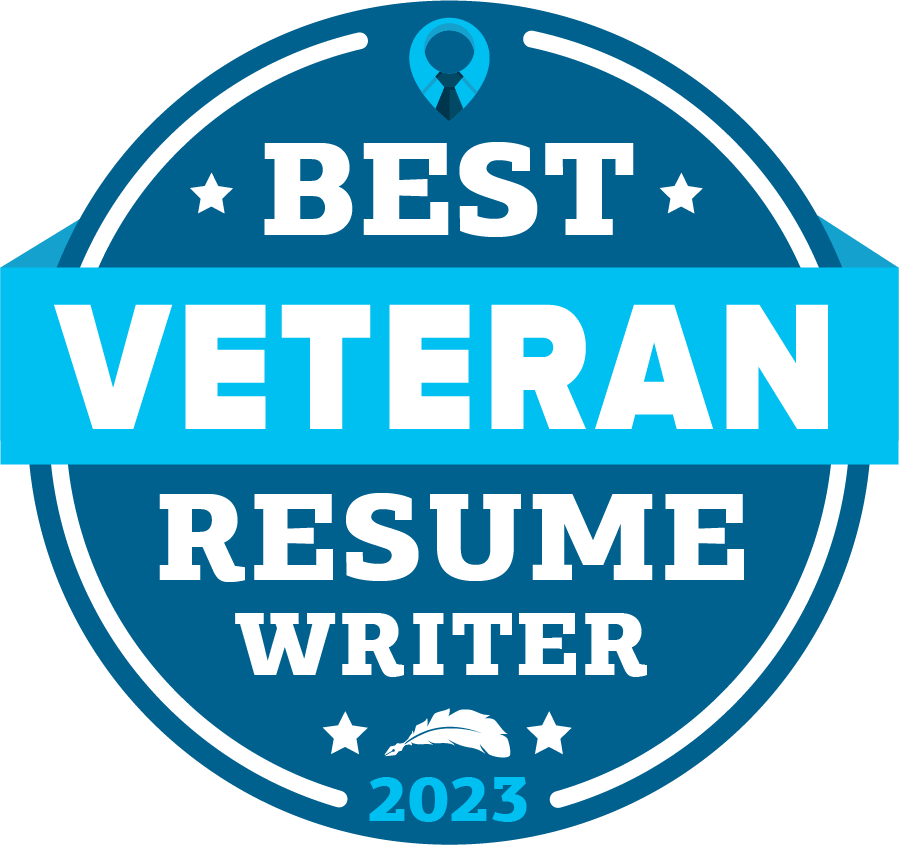Best Veteran Resume Writer Badge 2023