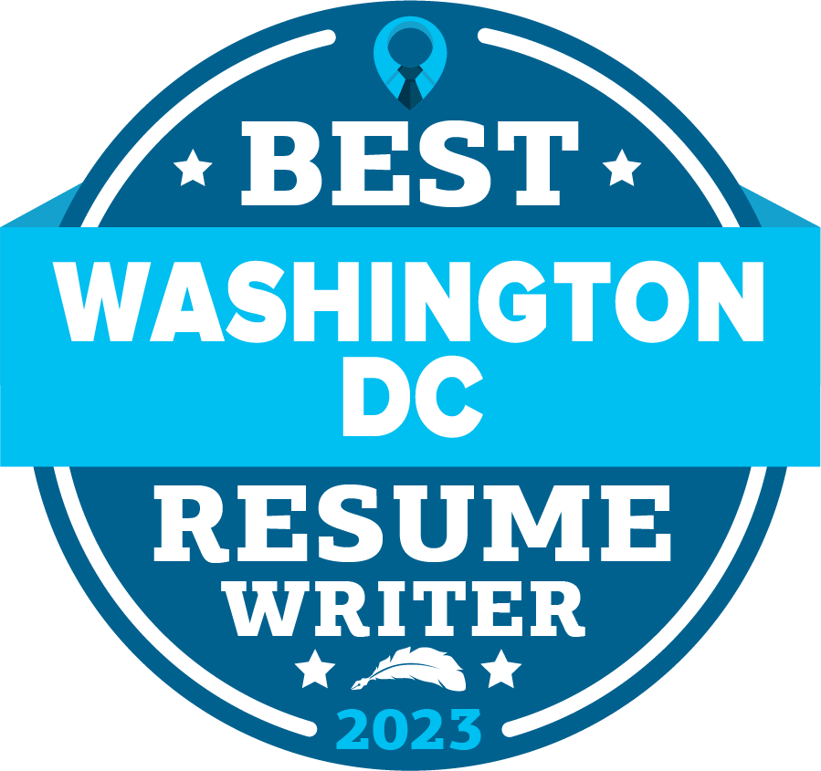 Best Washington DC Resume Writer Badge 2023