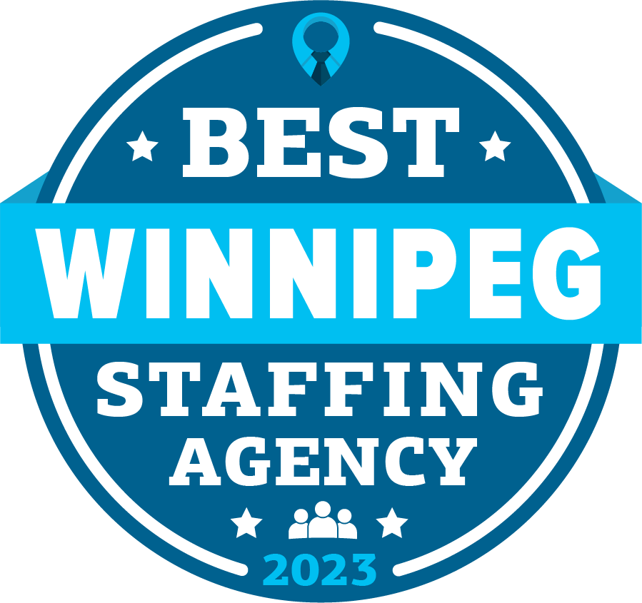 Best Winnipeg Staffing Agency Badge 2023