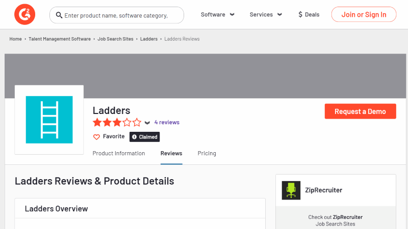 Ladders G2 Reviews