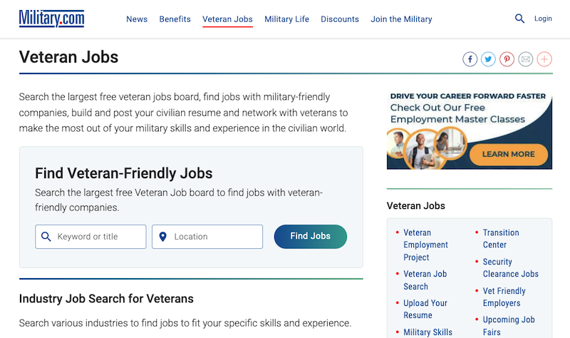 Military.com - Veteran Jobs