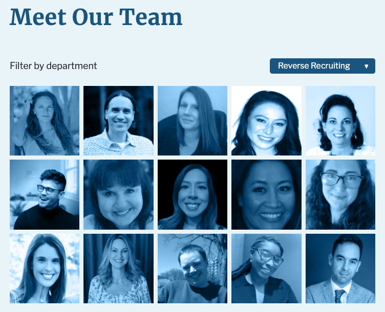 Reverse Recruiting Team