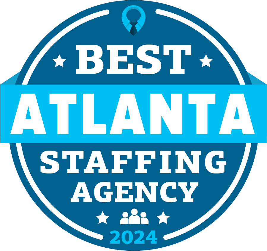 Best Atlanta Staffing Agency Badge 2024