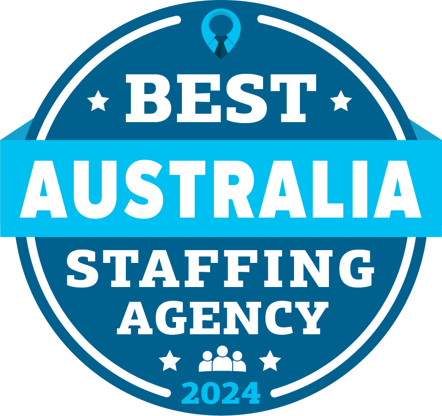 Best Australia Staffing Agency Badge 2024