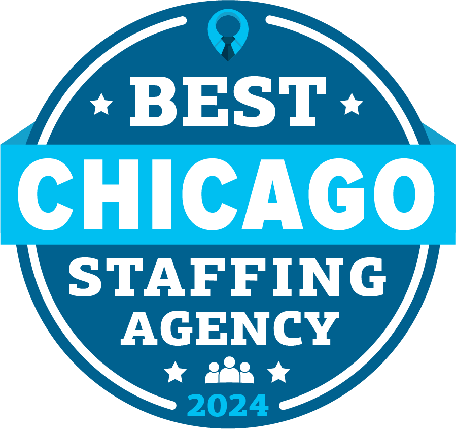 Best Chicago Staffing Agency Badge 2024