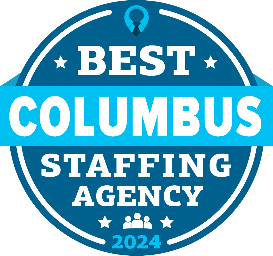 Best Columbus Staffing Agency Badge 2024