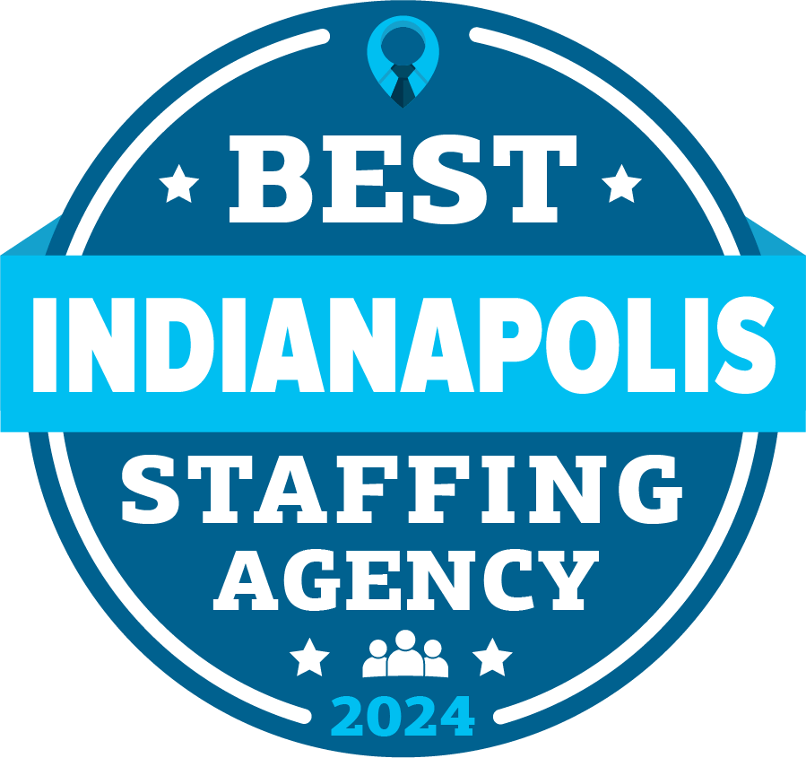 Best Indianapolis Staffing Agency Badge 2024