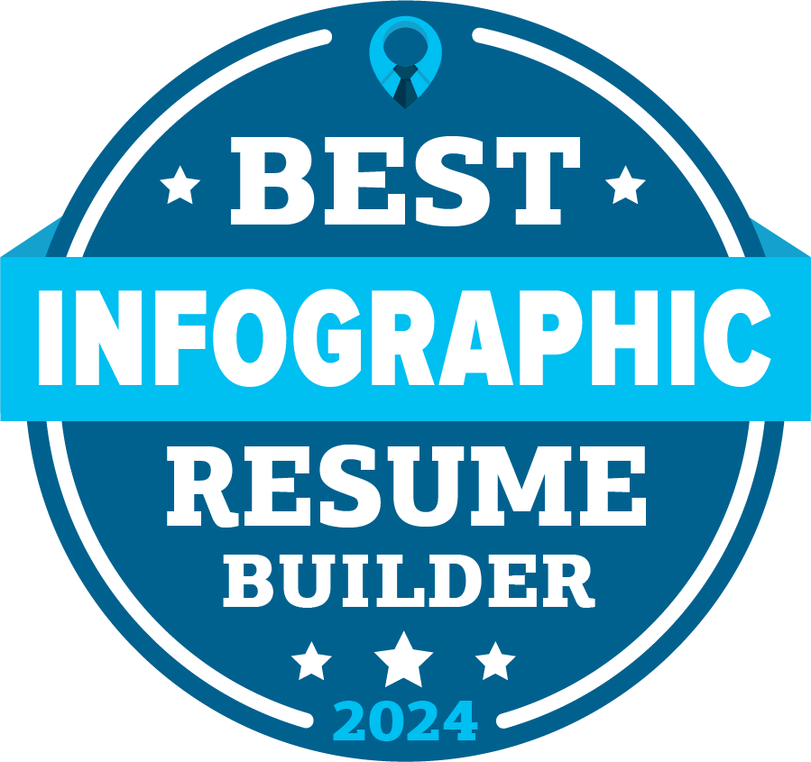 Best Infographic Resume Builder Badge 2024