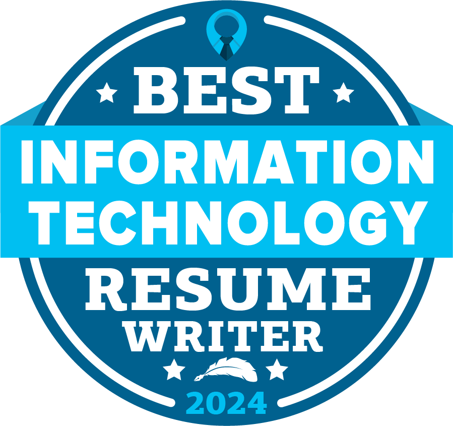 Best Information Technology Resume Writer Badge 2024