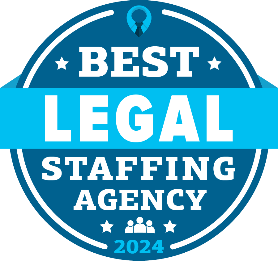 Best Legal Staffing Agency Badge 2024