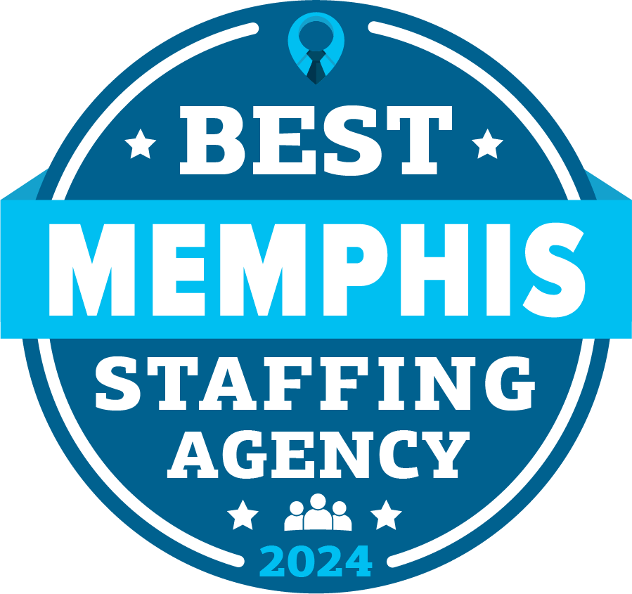 Best Memphis Staffing Agency Badge 2024
