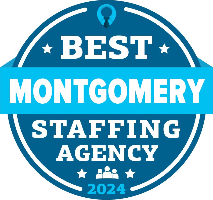 Best Montgomery Staffing Agency Badge 2024