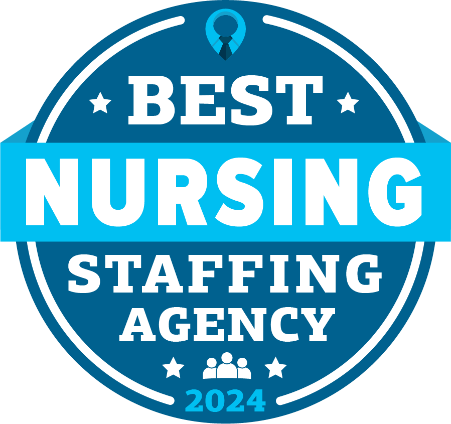 Best Nursing Staffing Agency Badge 2024
