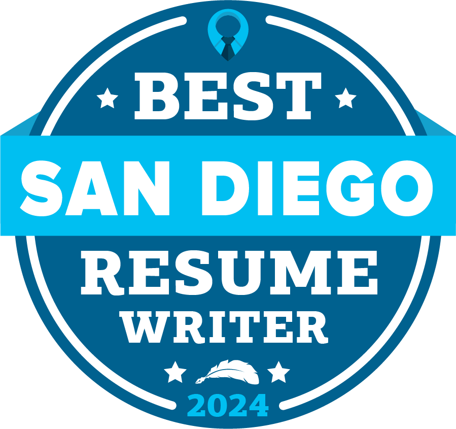 Best San Diego Resume Writer Badge 2024