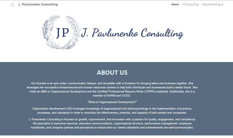 J. Pavlunenko Consulting