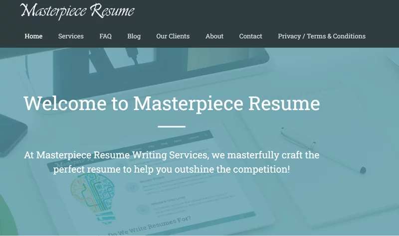 Masterpiece Resume