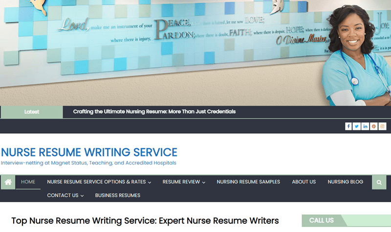 Nurse Resume Writing Service