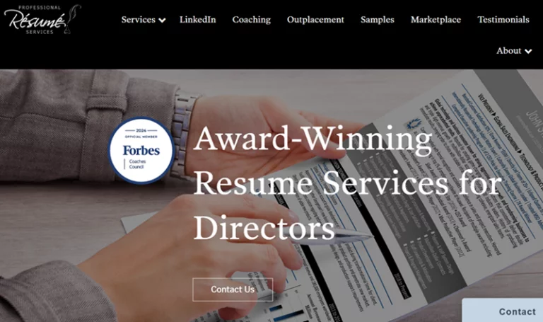 Professional Resume Services