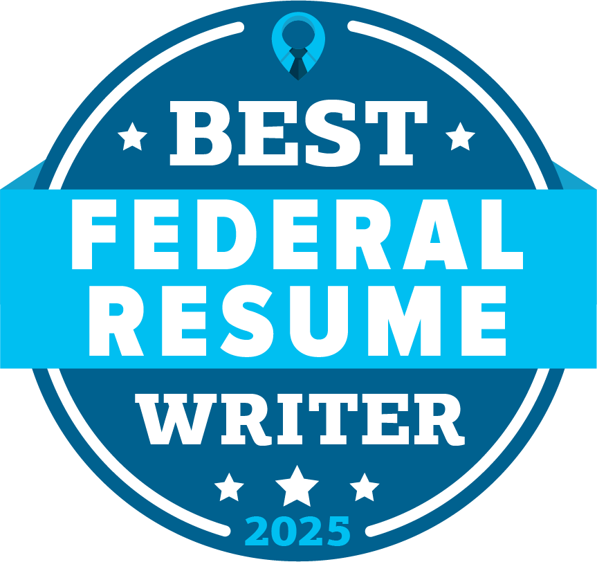 Best Federal Resume Writer Badge 2025